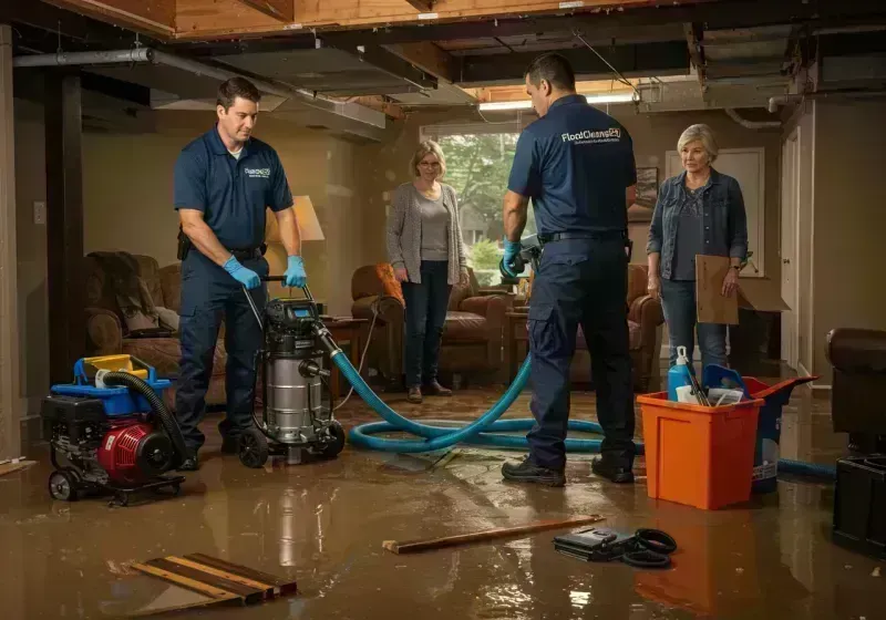 Basement Water Extraction and Removal Techniques process in Unionville, TN